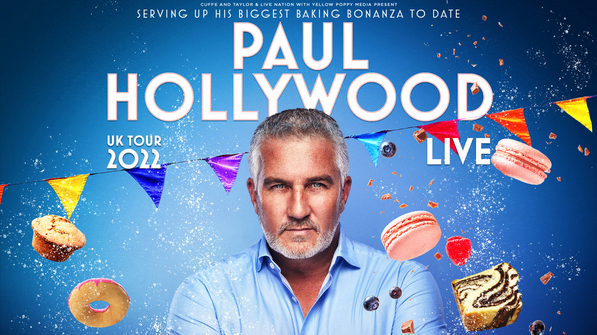 Paul Hollywood Tickets Talks Tours & Dates ATG Tickets